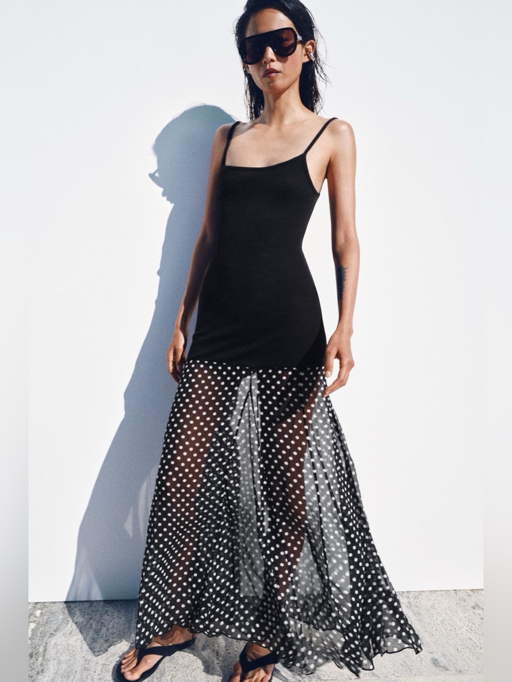 New Zara blogger fav viral polka dot dress